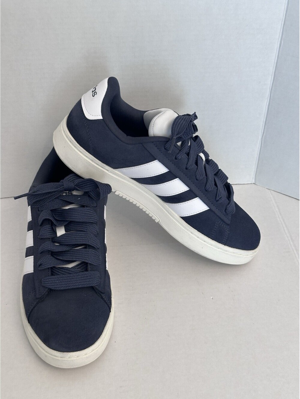 Adidas Grand Court Alpha 00's Core Blue Cloud White Off White Men's 11